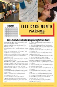 Self Care Month in Ivanhoe Village